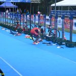 VIDEO: Mladí táborští závodníci získali na Táborském triatlonovém festivalu tři medaile. Radovali se Justina Bednářová, Veronika Křížová a Adam Šiška