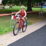 VIDEO: Mladí táborští závodníci získali na Táborském triatlonovém festivalu tři medaile. Radovali se Justina Bednářová, Veronika Křížová a Adam Šiška