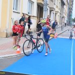 VIDEO: Mladí táborští závodníci získali na Táborském triatlonovém festivalu tři medaile. Radovali se Justina Bednářová, Veronika Křížová a Adam Šiška