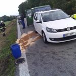 AKTUALIZOVÁNO: U Strakonic se střetla tři auta. Jednoho muže transportovali záchranáři do nemocnice