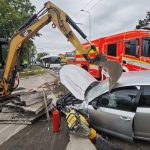 eCall ohlásil srážku dvou osobních automobilů