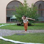 Rajský dvůr v Táboře rozezněl zpěvem Ženský amatérský sbor. Měl i taneční hosty