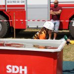 Hasičky ze Smrkova doma porazily Radkov. Sud piva z mužské kategorie putoval do Božejovic
