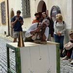 Tisíce lidí se přišly v Táboře pobavit s Komedianty v ulicích. Déšť je neodradil
