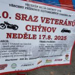 VIDEO: Dvě stovky veteránů zaplnily náměstí v Chýnově