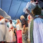 Pátek v Palackého sadech patřil oslavám výročí folklorního festivalu i souboru Písečan