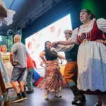 Pátek v Palackého sadech patřil oslavám výročí folklorního festivalu i souboru Písečan