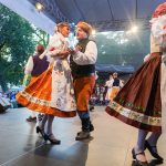Pátek v Palackého sadech patřil oslavám výročí folklorního festivalu i souboru Písečan