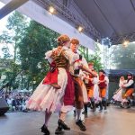 Pátek v Palackého sadech patřil oslavám výročí folklorního festivalu i souboru Písečan