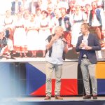 Pátek v Palackého sadech patřil oslavám výročí folklorního festivalu i souboru Písečan