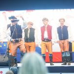 Pátek v Palackého sadech patřil oslavám výročí folklorního festivalu i souboru Písečan