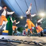 Pátek v Palackého sadech patřil oslavám výročí folklorního festivalu i souboru Písečan