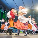 Pátek v Palackého sadech patřil oslavám výročí folklorního festivalu i souboru Písečan