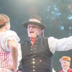 Pátek v Palackého sadech patřil oslavám výročí folklorního festivalu i souboru Písečan