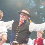 Pátek v Palackého sadech patřil oslavám výročí folklorního festivalu i souboru Písečan