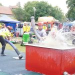 Na soutěži hasičů v Rovné zasahovala záchranka. Domácí veteráni vyhráli