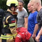 VIDEO: Do Frymburku se sjela krajská špička hasičů TFA. Trať si vyzkoušelo i pár zájemců z veřejnosti