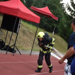 VIDEO: Do Frymburku se sjela krajská špička hasičů TFA. Trať si vyzkoušelo i pár zájemců z veřejnosti
