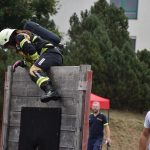 VIDEO: Do Frymburku se sjela krajská špička hasičů TFA. Trať si vyzkoušelo i pár zájemců z veřejnosti