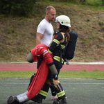 VIDEO: Do Frymburku se sjela krajská špička hasičů TFA. Trať si vyzkoušelo i pár zájemců z veřejnosti