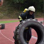 VIDEO: Do Frymburku se sjela krajská špička hasičů TFA. Trať si vyzkoušelo i pár zájemců z veřejnosti