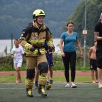 VIDEO: Do Frymburku se sjela krajská špička hasičů TFA. Trať si vyzkoušelo i pár zájemců z veřejnosti