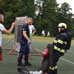 VIDEO: Do Frymburku se sjela krajská špička hasičů TFA. Trať si vyzkoušelo i pár zájemců z veřejnosti