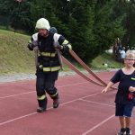 VIDEO: Do Frymburku se sjela krajská špička hasičů TFA. Trať si vyzkoušelo i pár zájemců z veřejnosti