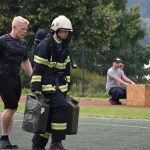 VIDEO: Do Frymburku se sjela krajská špička hasičů TFA. Trať si vyzkoušelo i pár zájemců z veřejnosti