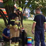 VIDEO: Do Frymburku se sjela krajská špička hasičů TFA. Trať si vyzkoušelo i pár zájemců z veřejnosti