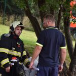 VIDEO: Do Frymburku se sjela krajská špička hasičů TFA. Trať si vyzkoušelo i pár zájemců z veřejnosti