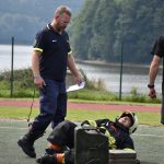 VIDEO: Do Frymburku se sjela krajská špička hasičů TFA. Trať si vyzkoušelo i pár zájemců z veřejnosti