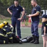 VIDEO: Do Frymburku se sjela krajská špička hasičů TFA. Trať si vyzkoušelo i pár zájemců z veřejnosti
