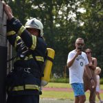 VIDEO: Do Frymburku se sjela krajská špička hasičů TFA. Trať si vyzkoušelo i pár zájemců z veřejnosti
