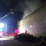 V noci na pátek hořela v Chrášťanech bývalá bramborárna