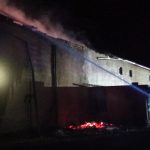 V noci na pátek hořela v Chrášťanech bývalá bramborárna