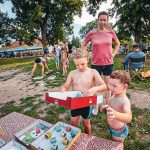 Třebkov zažil rekordní dětský den i večer plný hudby a ohně