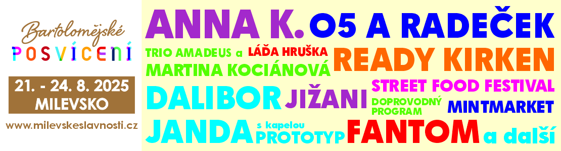 Kam vyrazit za kulturou v následujících dnech v Milevsku? Na Bartolomějské posvícení! - Jižní Čechy Teď!