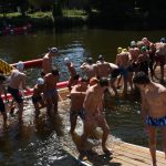 Budějovický závod Mezi mosty se jako jediný v ČR plave v řece. V Malši závodilo téměř sto plavců