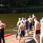Budějovický závod Mezi mosty se jako jediný v ČR plave v řece. V Malši závodilo téměř sto plavců