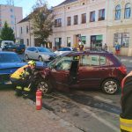 Dopravu na Lidické třídě v Budějovicích zkomplikovala nehoda se zraněním