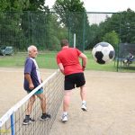 Memoriál Karla Legáta v nohejbalu vyhrála trojice Štiller, Maršálek, Buřič