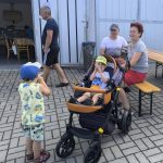 V Dobrošově se objevili husité i pohádkové postavy. Pohádkový les si děti užily