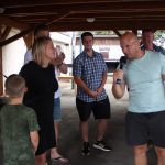 Řípecká pouť nabídla zábavu, soutěže i vítězný bramborový salát