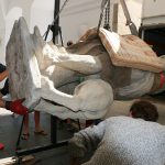 Samson opustil po 300 letech České Budějovice, vrátí se v zimě