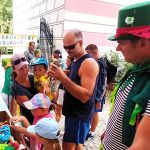 Vodníci i myslivci oblékají zelenou a potkali se v Třeboni