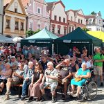 Vodníci i myslivci oblékají zelenou a potkali se v Třeboni