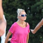 Na milevském koupališti se cvičila zumba v latinskoamerickém rytmu