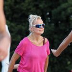 Na milevském koupališti se cvičila zumba v latinskoamerickém rytmu