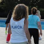 Na milevském koupališti se cvičila zumba v latinskoamerickém rytmu